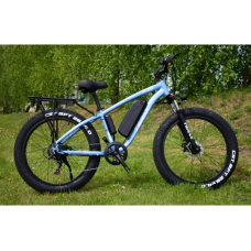 Электровелосипед Terax NEMAN XD01 (голубой)