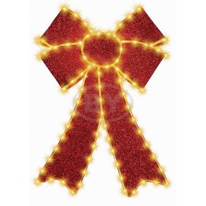 Фигура Light-neon "Бантик" бархатная 45*40 см