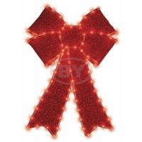 Фигура Light-neon "Бантик" бархатная 75*68 см