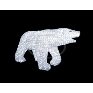 Фигура Light-neon "Белый медведь" 100 см