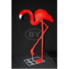 Фигура Light-neon "Фламинго красный"