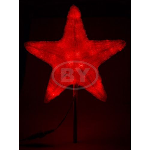 Фигура Neon-night "Звезда" красный 30 см