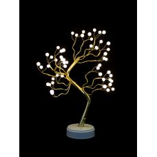 Фигура Winner Light дерево 54 LED, тепло-белый, USB + батарейка AA