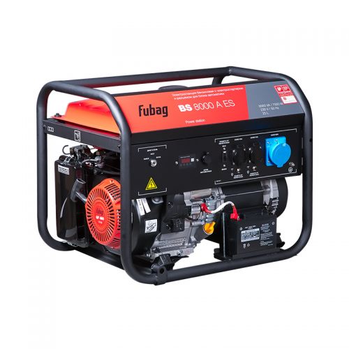 Генератор бензиновый Fubag BS 8000 A ES с электростартером и коннектором автоматики