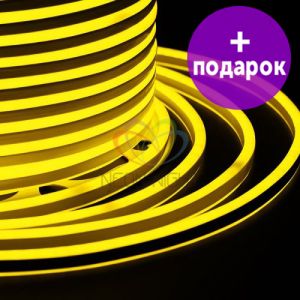 Гибкий неон двухсторонний Neon-Night желтый /1М