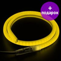 Гибкий неон в форме "D" Neon-Night желтый /1М