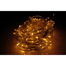Гирлянда клип-лайт IQ LED 12В, 15CM, 100M, WITH CLEAR CAP желтый/желтый Flash