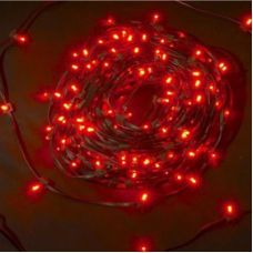 Гирлянда клип-лайт IQ LED 12В, красный, 30M, Светодиод.