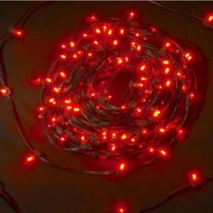 Гирлянда клип-лайт IQ LED 12В, красный, 30M, Светодиод.