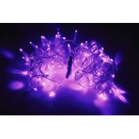 Гирлянда постоянного свечения  IQ LED 10M, 240V, сиреневая