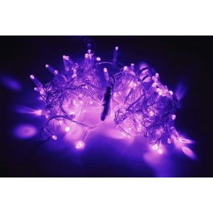 Гирлянда постоянного свечения  IQ LED 10M, 240V, сиреневая