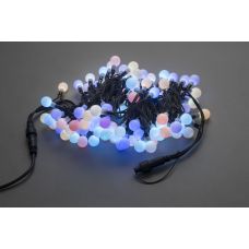 Гирлянда постоянного свечения  IQ LED 10M, 25MM, 240V, быстрая смена 8-ми цветов