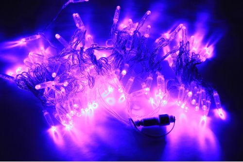 Гирлянда постоянного свечения  IQ LED 20M, 24V, белая / белый провод