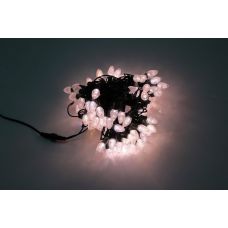 Гирлянда с насадками IQ LED 220V, 20м, тёп.белый