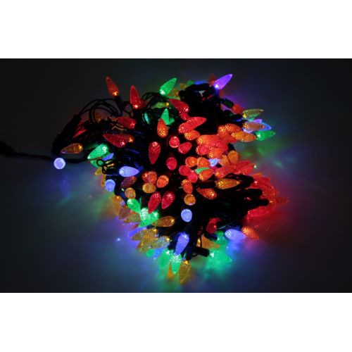 Гирлянда с насадками IQ LED 240V, 40M ягодка 3,5х1,7см