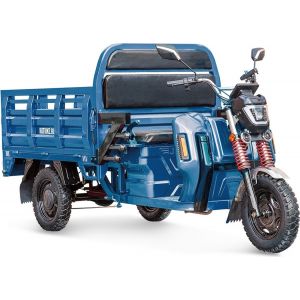 Грузовой электротрицикл Rutrike Антей Pro 1500 60V1200W темно-синий матовый