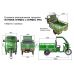 Грузовой электротрицикл Rutrike Мастер 1500 60V1000W темно-зеленый