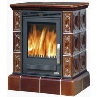 Камин ABX Helvetia кафельный цоколь