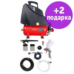Компрессор безмасляный коаксиальный FUBAG PAINT MASTER KIT ( + 3 предмета)