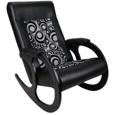 Кресло-качалка Бастион 3 Black Октус
