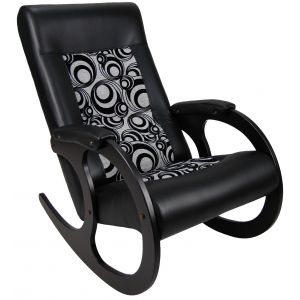 Кресло-качалка Бастион 3 Black Октус