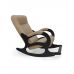 Кресло-качалка Бастион 2 с подножкой (рогожка, united 3)