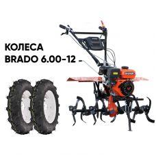 Культиватор SKIPER SP-860S + колеса BRADO 6.00-12 (комплект)