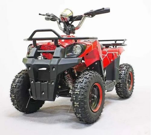 Квадроцикл GreenCamel Гоби K40 (36V 800W R6 Цепь) быстросъем красный/черный