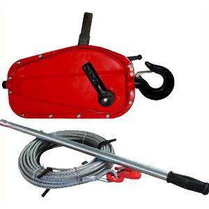 Лебедка рычажная тросовая TOR МТМ 3200, 3.2 т, L=30 м