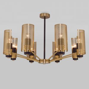 Люстра средней высоты Евросвет Grino 70139/8 (латунь)
