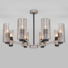 Люстра средней высоты Евросвет Grino 70139/8 никель