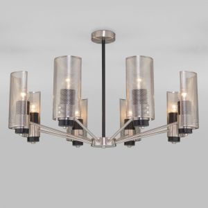Люстра средней высоты Евросвет Grino 70139/8 никель