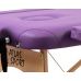 Массажный стол Atlas Sport складной 2-с 60 см деревянный (фиолетовый)