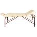 Массажный стол AtlasSport 70 см LUX (с memory foam) складной 3-с деревянный (бежевый)