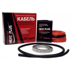 Нагревательный кабель Heat Plus SEGGI-CAB20 120 М 2400 ВТ