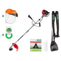 Мотокоса ECO GTP-145S Сomfort с разб. штангой + Щиток защ + Леска
