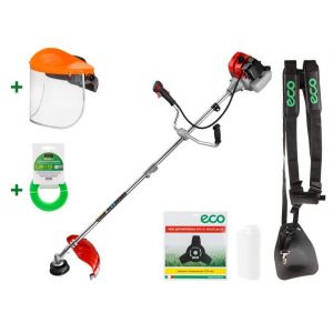 Мотокоса ECO GTP-145S Сomfort с разб. штангой + Щиток защ + Леска