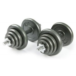 Набор гантелей металлических Atlas Sport 2x20 кг