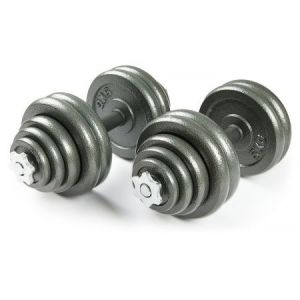 Набор металлических гантелей Atlas Sport 40 кг