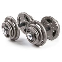 Набор металлических гантелей Atlas Sport Хаммертон 2x21,5 кг