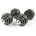 Набор металлических гантелей в чемодане Atlas Sport 30 кг