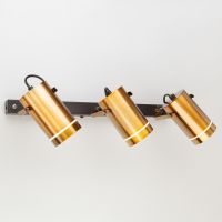 Настенный светодиодный светильник с поворотными плафонами Eurosvet 20063/3 LED античная бронза