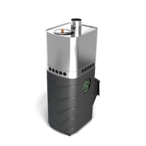 Печь банная Термофор Бирюса Carbon ДА ЗК антрацит