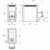 Печь для бани Теплодар Сибирь 30 ЛК