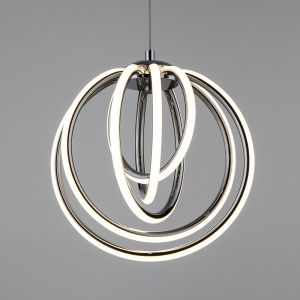 Подвесной светодиодный светильник Eurosvet 90170/5 хром