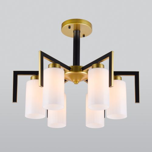 Потолочная люстра в стиле лофт Eurosvet 70126/6 черный