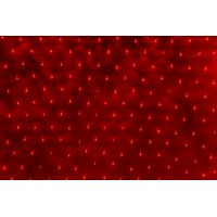 Сеть с контроллером IQ LED 230V 2*4M, 230V КРАСНЫЕ на черном
