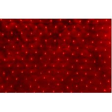 Сеть с контроллером IQ LED 230V 2*4M, 230V КРАСНЫЕ на черном
