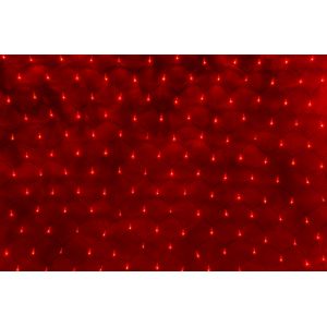 Сеть с контроллером IQ LED 230V 2*4M, 230V КРАСНЫЕ на черном