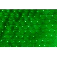 Сеть с контроллером IQ LED 230V 2*4M, 230V ЗЕЛЕНЫЕ на черном